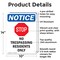Signmission No Trespassing Residents OSHA Notice Sign, Aluminum, 10in W x 14in L, 2PK OS-2PACK-NS-A-1014-V-14986 - alternate 6